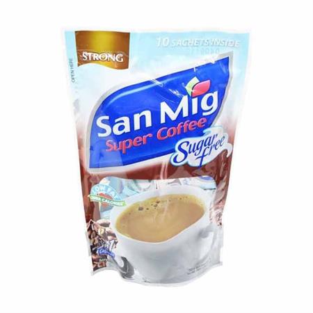 San Mig 3-in-1 Coffee Sugar Free Strong 70g