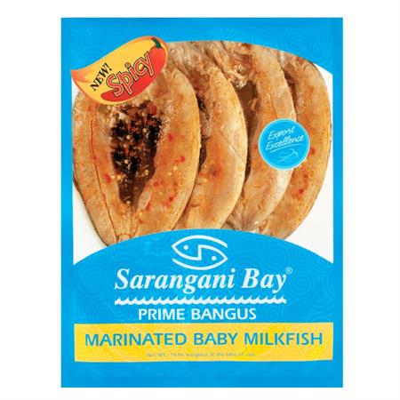 Sarangani Bay Baby Milkfish Marinated Spicy 400g