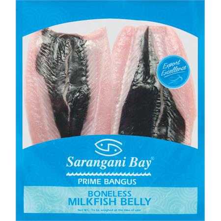 Sarangani Milkfish Boneless Belly (Min 460g)