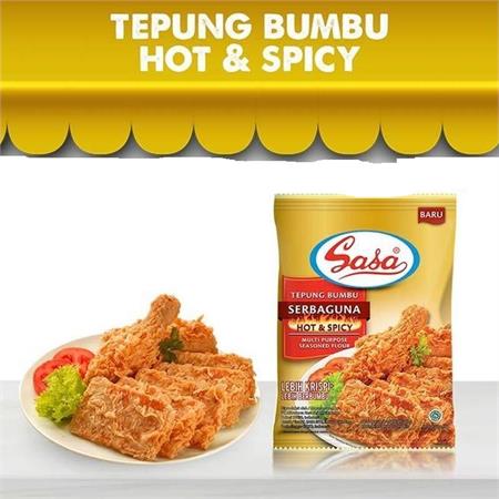 Sasa Tepung Bumbu Serbaguna Hot & Spicy 210g