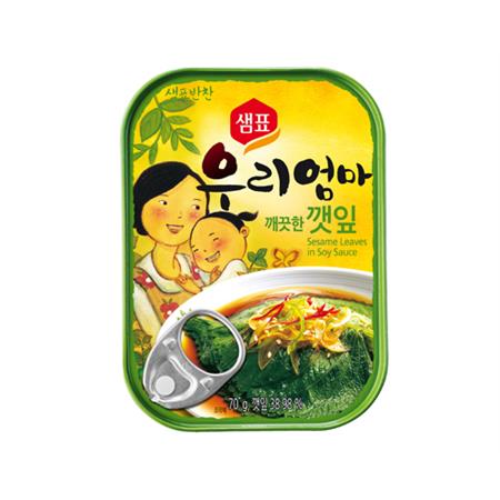 Sempio Pickled Perilla Leaves in Soy Sauce 70g