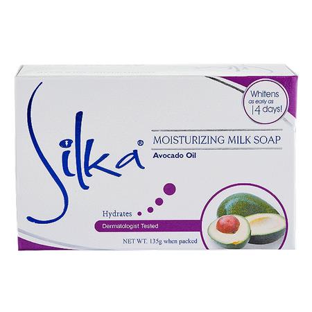 Silka Moisturizing Milk Soap Avocado 135g