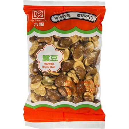 Six Fortune Prepared Broad Beans 170g