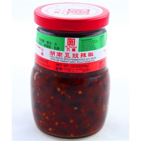 Six Fortune Soy Bean Chili Paste 375ml
