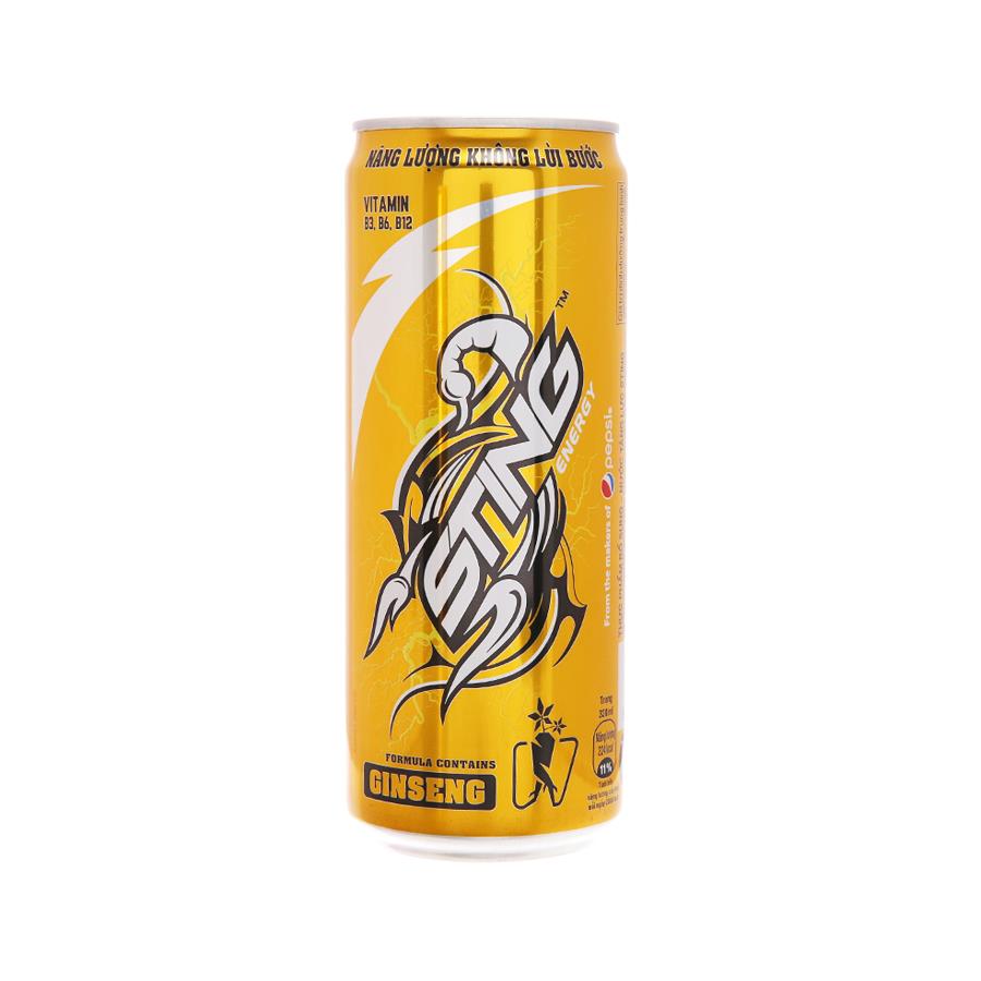 Sting Energy Drink with Ginseng 320ml from Buy Asian Food 4U