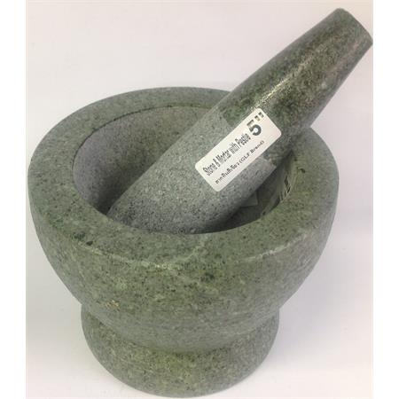 Stone Mortar & Pestle 5inch