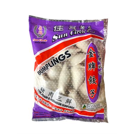 Sun Circle Pork, Prawn & Mushroom Dumplings 600g