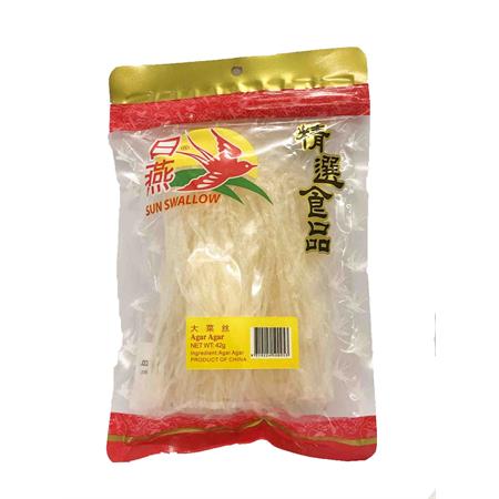 Sun Swallow Agar Agar Strands 42g