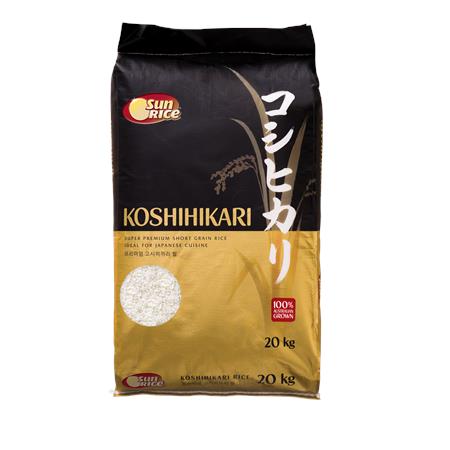 Sunrice Koshihikari Rice 20kg
