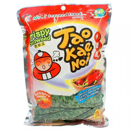 Tao Kae Noi Crispy Seaweed Hot & Spicy Flavour 40g