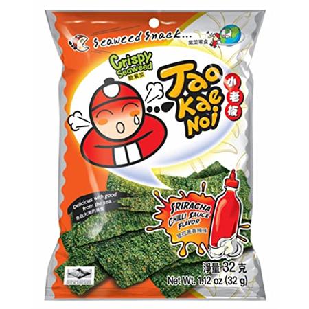 Tao Kae Noi Crispy Seaweed Sriracha Flavor 40g