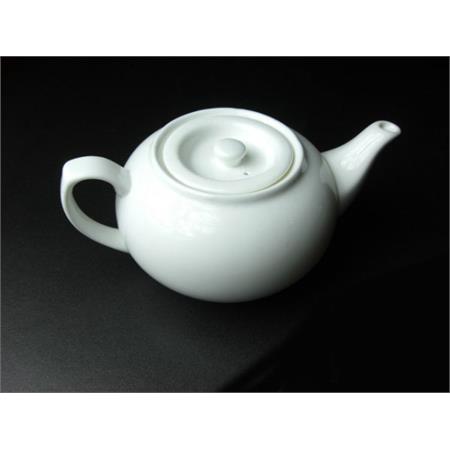 Tea Pot Persimon White #2 Z092