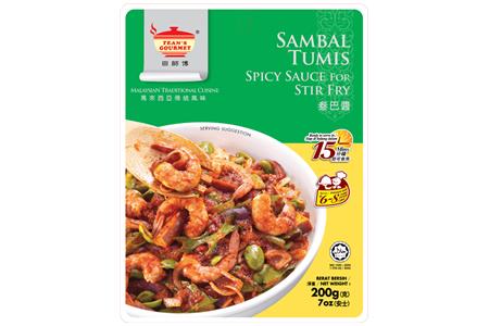 Tean's Gourmet Sambal Tumis 200g from Buy Asian Food 4U