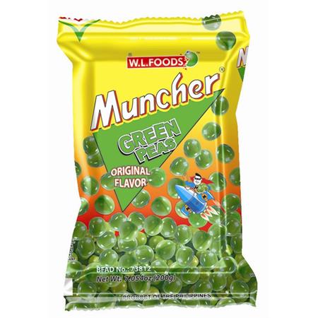 W.L. Foods Muncher Green Peas Original 70g