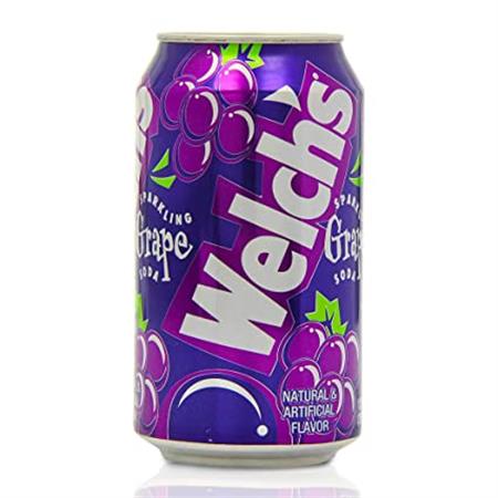 Welch's Sparkling Grape Soda 355ml
