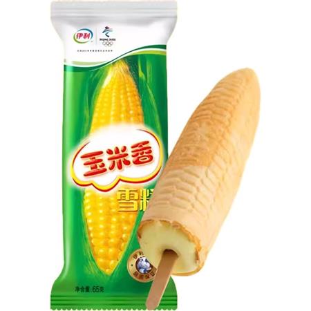 Yili Corn Shaped Ice Cream 65g