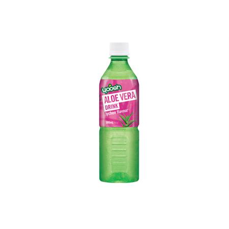 Yoosh Aloe Vera Drink Lychee Flavour 500ml