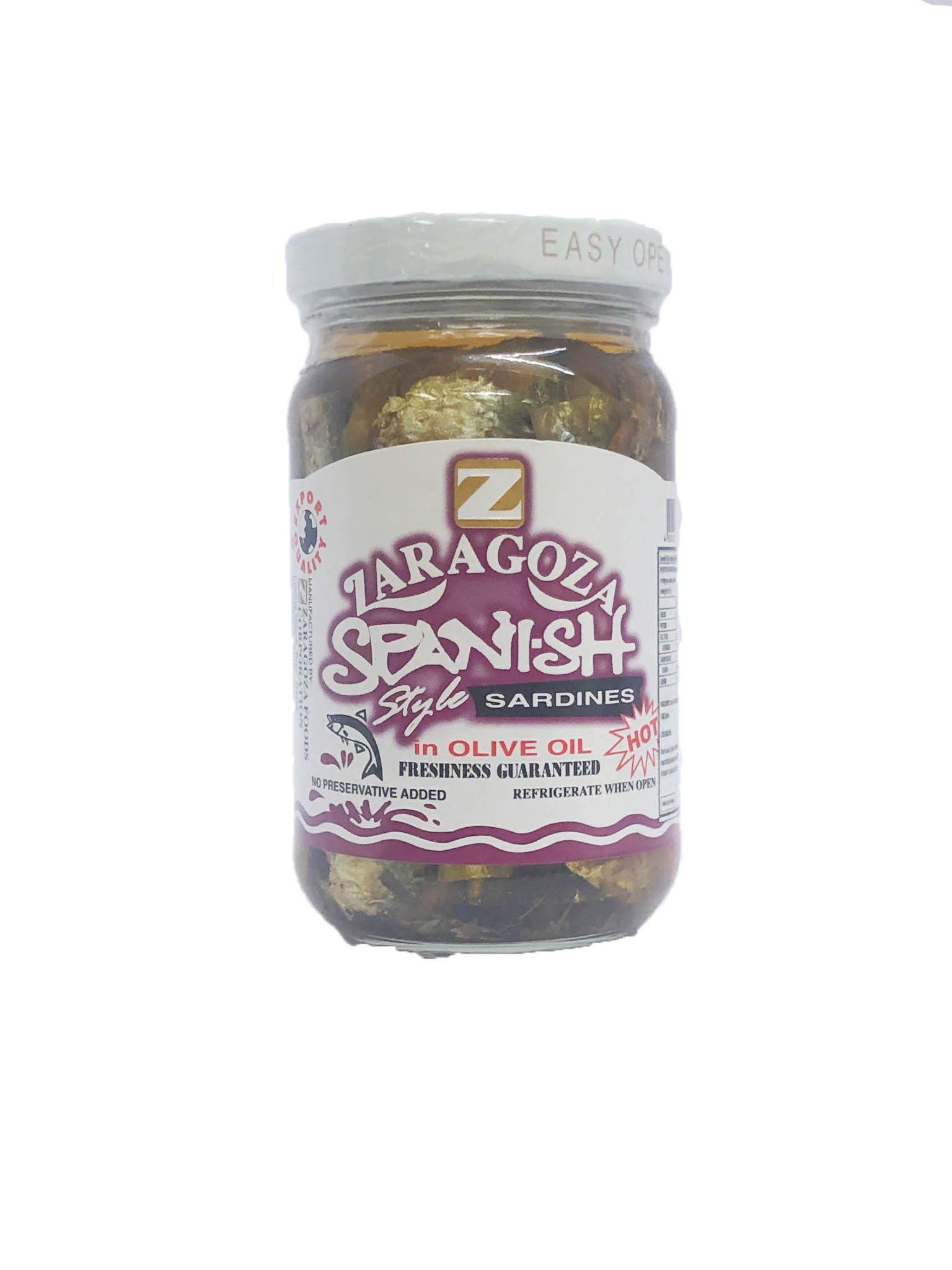 Zaragoza Spanish Style Sardines in Olive Oil HOT 227g from Buy Asian